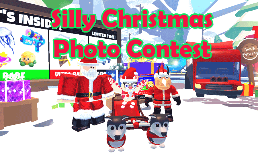 Adopt Me Silly Christmas Photo Contest